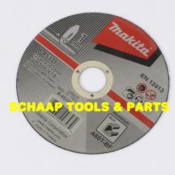 Doorslijpschijf 125 x 1,0 mm asgat 22,23 mm ALUMINIUM per stuk | B-45331 